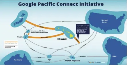  ?? Photo courtesy the Office of the Lieutenant Governor ?? Plans (pictured) for the constructi­on of a $1 billion project to create new fiber-optic internet subsea cables were announced Monday.