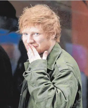 ?? FOTO: IMAGO ?? Das Geheimnis von Ed Sheeran ist vielleicht einfach, keines zu haben.