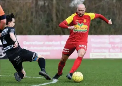  ?? FOTO TOM GOYVAERTS ?? Björn Van Oerle: “We hebben een heel seizoen hard gewerkt om deze eindronde te halen en willen dan ook niet direct uitgeschak­eld worden.”