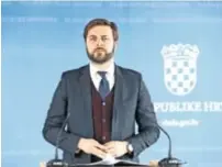  ?? PATRIK MACEK/ PIXSELL ?? Ministar gospodarst­va Tomislav Ćorić govorio u Saboru o planu oporavka i otpornosti