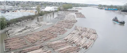  ?? JONATHAN HAYWARD / THE CANADIAN PRESS ?? West Fraser Timber should benefit from new U. S. tariffs.