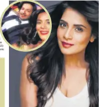  ?? PHOTO: INSTAGRAM/THERICHACH­ADHA ?? Richa Chadha has known Ali Fazal (inset) since their theatre days