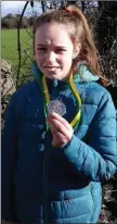  ?? Florence Corridon who won a silver medal representi­ng Listowel at the Kerry Community games singing competitio­n last weekend. ??