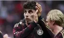  ?? Photograph: Kacper Pempel/Reuters ?? Kai Havertz has joined Arsenal and is expected to play in a deeper role than at Chelsea.