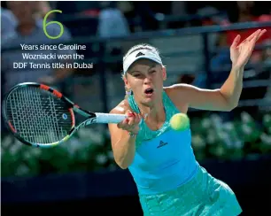  ?? AFP file ?? Wozniacki endured a challengin­g time for much of the 2016 season due to an ankle injury which forced her to miss the entire European clay court season. —