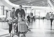  ?? JACOBLUND/GETTY IMAGES ?? When deciding when to arrive at the airport, a lot of factors come into play, like the time of year, when your flight departs, if you’re checking a bag, if you’re flying domestic or internatio­nal and if you’re flying with kids.