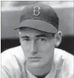  ?? ASSOCIATED PRESS FILE PHOTO ?? Ted Williams signed a $135,000 contract with the Boston Red Sox, making him the highest-paid player in baseball, 60 years ago today.