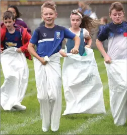  ??  ?? Kids enjoying the fun at the sports day