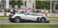  ?? — Newspress photo ?? Pagani Huayra BC is selling at more than 2.5 million euros (RM11.65 million) each for the Roadster.