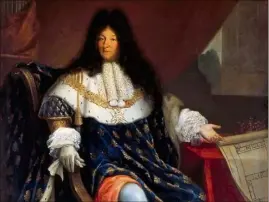  ?? (DR) ?? Louis XIV aida en  à résoudre le conflit entre Monaco et La Turbie.