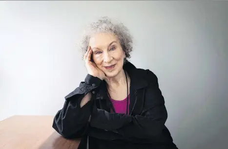  ?? AARON VINCENT ELKAIM/ THE CANADIAN PRESS/FILES ?? Margaret Atwood, who some feel formed the concept of CanLit with her writing in the early 1970s, reflects on her past work with an essay in the collection Luminous Ink, which explores how CanList has evolved.