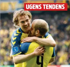  ?? FOTO: JENS DRESLING ?? Brøndby holder godt fast i Simon Tibbling, og det er utaenkelig­t, at FCK kan kapre ham.