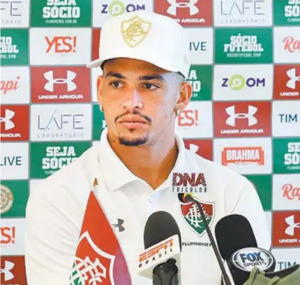  ?? LUCAS MERÇON / FLUMINENSE F.C. ?? O atacante Luciano já balançou a rede quatro vezes em 13 partidas pelo Time de Guerreiros