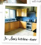  ?? ?? Jo-Ann's kitchen-diner