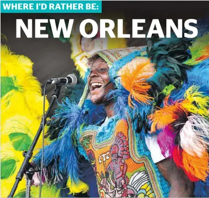  ?? ?? The New Orleans Jazz and Heritage Festival celebrates the city's diversity. Photos / Getty Images