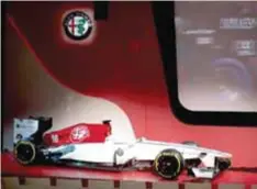  ?? | ALFA ROMEO ?? Alfa Romeo correrá con motores Ferrari y harán mancuerna con el equipo Sauber.