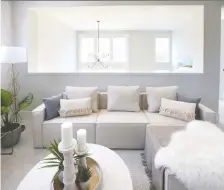  ?? PHOTOS: CHRISTINA RYAN ?? White is a key element in the prize home, and natural features such as a variety of plants, add to the organic vibe.