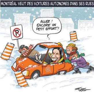  ?? LA TORCHE 2.0 QUÉBEC ?? Trois caricaturi­stes québécois dessineron­t pour La Torche 2.0, dont Christian Daigle, alias Fleg.