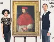  ??  ?? On the up: Bendor Grosvenor with Emma Dabiri on Britain’s Lost Masterpiec­es