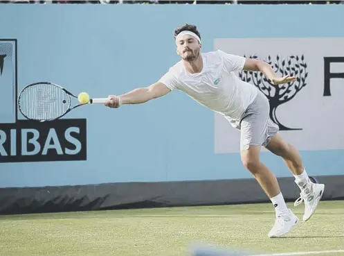  ??  ?? 0 Doubles specialist Jonny O’mara will go into the Australian Open with confidence after reaching the quarter-finals last year