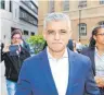  ?? FOTO: IMAGO ?? Londons Bürgermeis­ter Sadiq Khan.