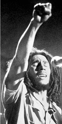  ?? CONTRIBUTE­D ?? Bob Marley’s ‘One Love’ is the definition of a forever song.