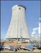  ?? BRANT SANDERLIN / BSANDERLIN@AJC.COM ?? The constructi­on of two new nuclear plants at Plant Vogtle has fallen three years behind schedule.