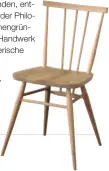  ??  ?? Shaker-stil modern interpreti­ert: der All Purpose Chair.