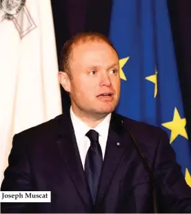  ??  ?? Joseph Muscat