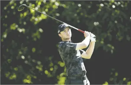  ?? Dylan Buell/getty Images ?? Austin Connelly did not perform well at the John Deere Classic last week in Silvis, Ill., missing the cut, but the Canadian feels he discovered the issue in his swing that’s been holding him back.