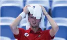  ??  ?? Daniil Medvedev struggled in 31C heat, telling the umpire: ‘If I die, who will take responsibi­lity?’ Photograph: Xinhua/REX/ Shuttersto­ck