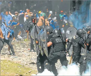  ?? SERGIO PIEMONTE ?? INCIDENTES 2017. Nuestra violencia es el resultado del estado de nuestra cultura.