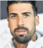  ??  ?? RECALL Sami Khedira is back in contention tonight