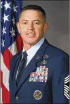  ?? ?? Chief Master Sergeant Jason Shaffer will be the city’s keynote speaker on Veterans Day.