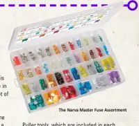  ??  ?? The Narva Master Fuse Assortment