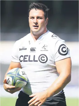  ?? Picture: Gallo Images ?? TOUGH TIME AHEAD. Sharks prop Juan Schoeman (above) has the unenviable task of keeping Stormers strongman Wilco Louw in check in their Super Rugby clash in Durban today.