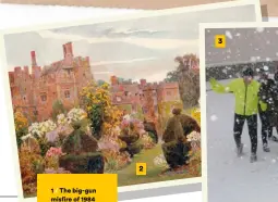  ??  ?? 1 / The big-gun misfire of 1984 – but the mayor had a backup
2 / A painting of Penshurst Place from 1903
3 / Snow was no match for some runners in 2005