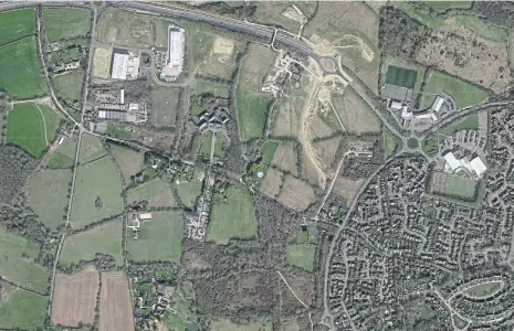  ?? (Photo: Google Maps) ?? DM/23/2794: Gatehouse Farm, Gatehouse Lane, Goddards Green