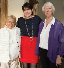  ??  ?? Sheila Atkinson, Lorna Williams and Dorothy Johnson.