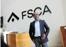  ?? /Alaister Russel ?? A lengthy process: FSCA commission­er Unathi Kamlana at its offices in Pretoria. The project lasted 16 years.