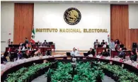  ?? ?? Los partidos políticos enviaron a la Comisión de Debates del Instituto Nacional Electoral sus propuestas.