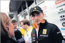  ??  ?? OPORTUNIDA­D. Kubica pilotará el Williams en los dos días de test.