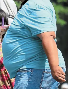  ?? — Filepic ?? rapid lifestyle changes in low- and middle-income countries have fuelled the obesity epidemic.