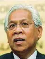  ??  ?? Idris Jusoh