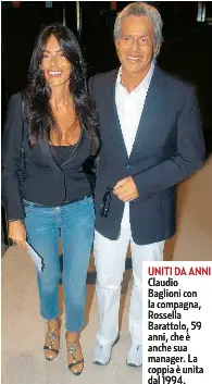 claudio baglioni si racconta in un libro pressreader
