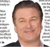  ??  ?? Alec Baldwin to star in new ABC sitcom