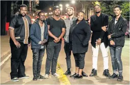  ?? Picture: SIPHIWE MHLAMBI ?? ON A HIGH NOTE: Asanda Mqiki and her band