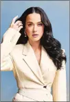  ?? ?? Katy Perry serves as a judge in “American Idol”