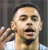  ??  ?? THREAT: Andre Gray