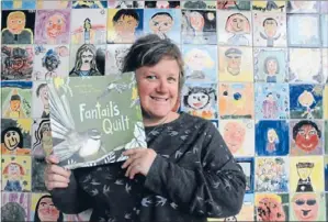  ??  ?? Picture perfect: Titahi Bay woman Margaret Tolland has been nominated for a librarians’ award for her debut book Fantail’s Quilt.